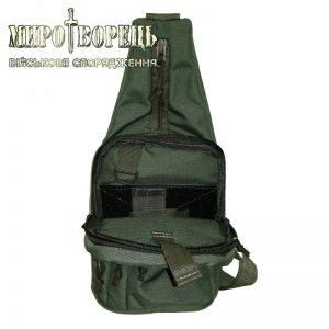 Тактична плечова сумка для прихованого носіння зброї. олива