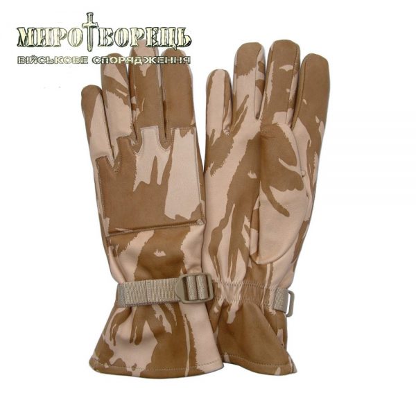 Тактичні рукавиці DDPM зі шкіри Combat Warm Weather (Британія)
